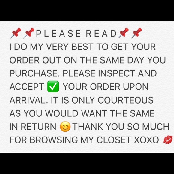 Please accept review & accept orders upon arrival - Picture 1 of 1